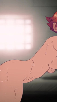 Więzień w więzieniu stał się dziewczyną.on jest w Shock Hentai Anime 2D (cartoon Porn)