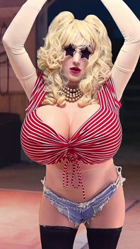 Daisy Dukes kadın kılıklı çiftlik işi