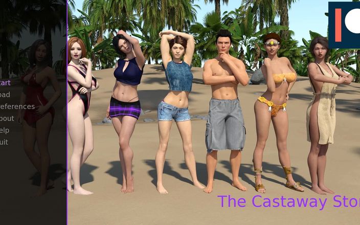 Dirty GamesXxX: The Castaway Story: on Isolated Island - Episódio 1