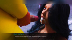 3DXXXTEEN2 Cartoon: Anna zkouší své dovednosti v okrsku červených světel. 3D porno kreslený sex