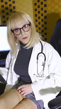 Hodiny konzultace s Tranny Doc Helenou! Pojďme testovat vaši sílu! JOI němec