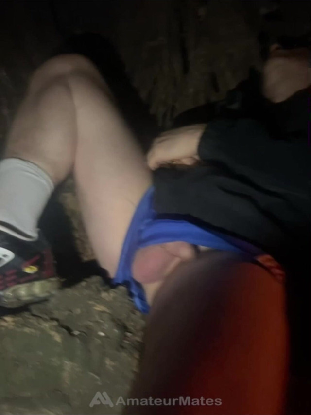 Amateur S. Boy's Dick and Smooth Balls Exposed as He Was Resting in a Park (AmateurMates)