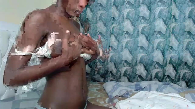 Ebonyschat: Lina - ebony dance stuzzica - spettacolo di twerk per corpo magro