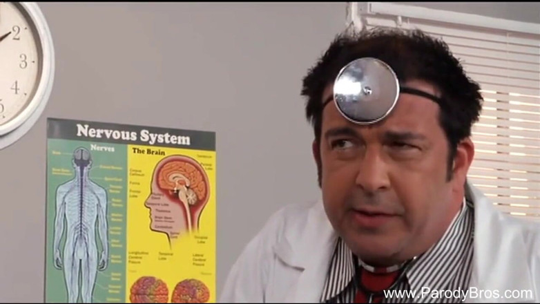 Parody Bros: Doctor tricks blonde slut patient