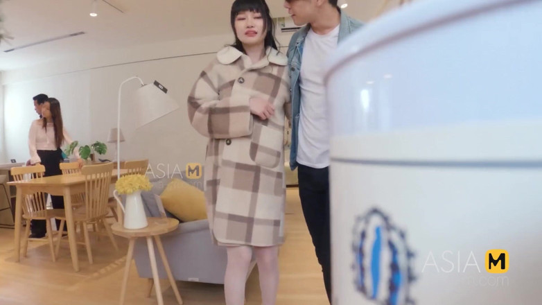 ModelMedia Asia: Mdwp-0027 Lewd Furniture Exhibition/naked Shooting Couple Passionate Field