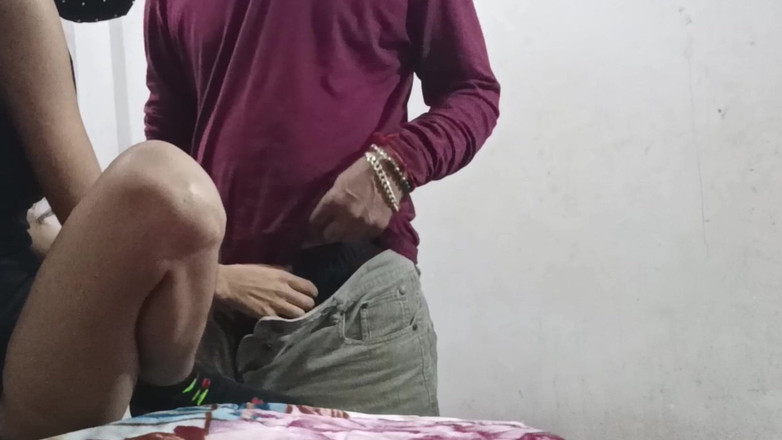 Sexysavita21: Desi vacker flicka njuter av att suga