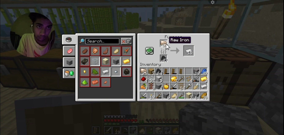 Julie games: Mining Session in Minecraft Chest and Treasure