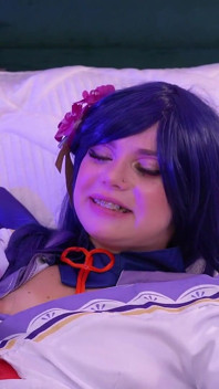 Anime Slut, Bella Grey, Satisfied by Massive Cock