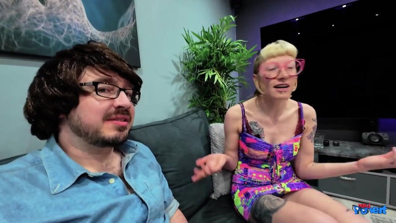 Nerd Pervert: Rose Rosebud - Spit Roasting Whore