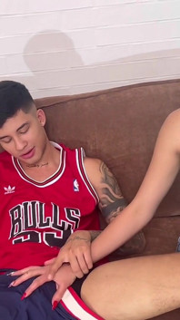 เย็ดกับลูกพี่ลูกน้องต่างมารดาก่อนพ่อแม่มาถึง