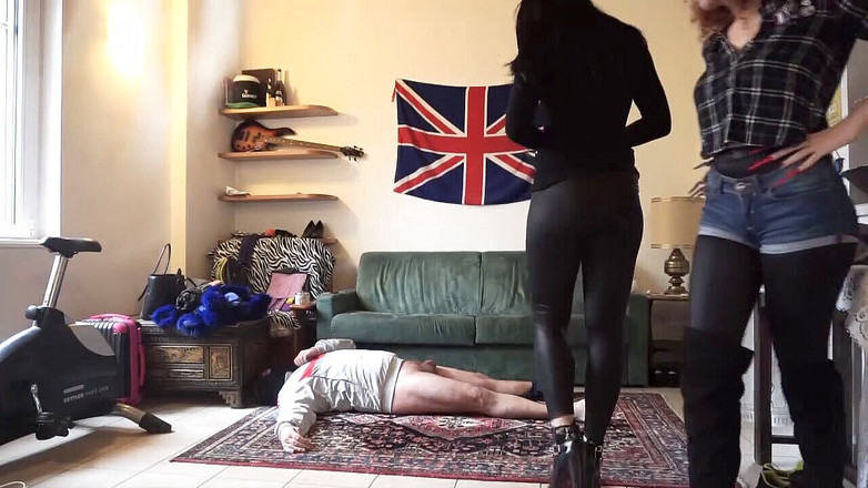 Lady Mesmeratrix Official: 仮面の奴隷は彼のコックに激しく罰せられた