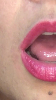 Eating Huge Pink Gummies!