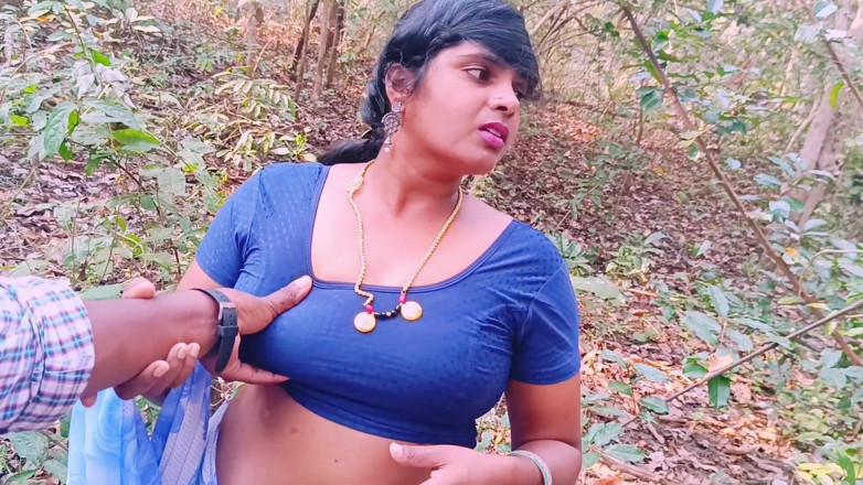 Telugu honey lips: Desi Outdoor Jungle Fuck. Stepmom and Stepson Hardcore Fucking in...