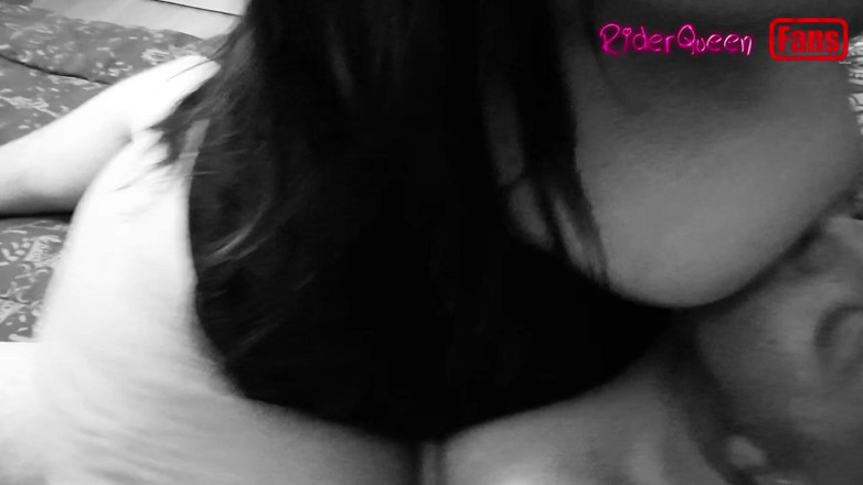 Riderqueen: Video för fans - MILF BBW knullad cuckold