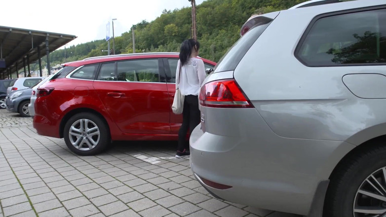 Erotic Planet X: Hot customer gets fucked by hot car seller with huge...