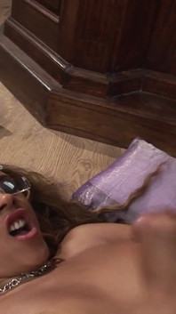 Keisha Kane one glass too many and gives boss a blowjob