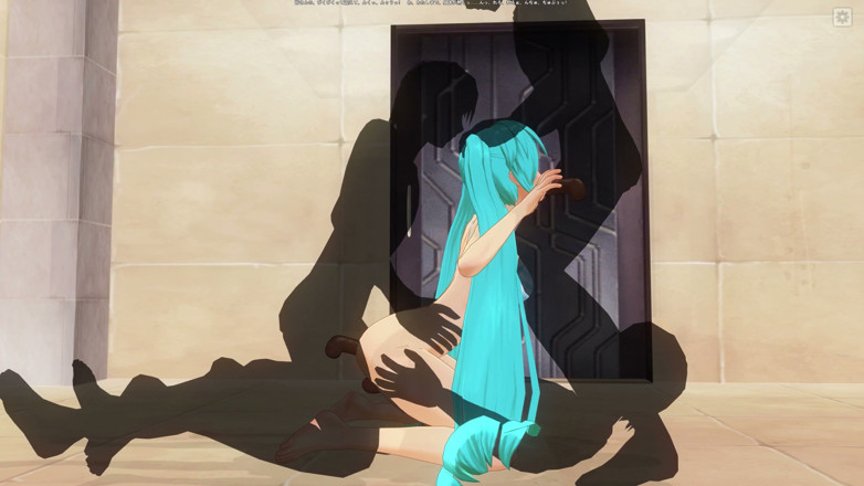 H3DC: 3D Hentai Miku trojitá penetrace
