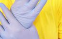 Arya Grander: Asmr Видео с медицинскими перчатками на нитриле (Arya Grander)