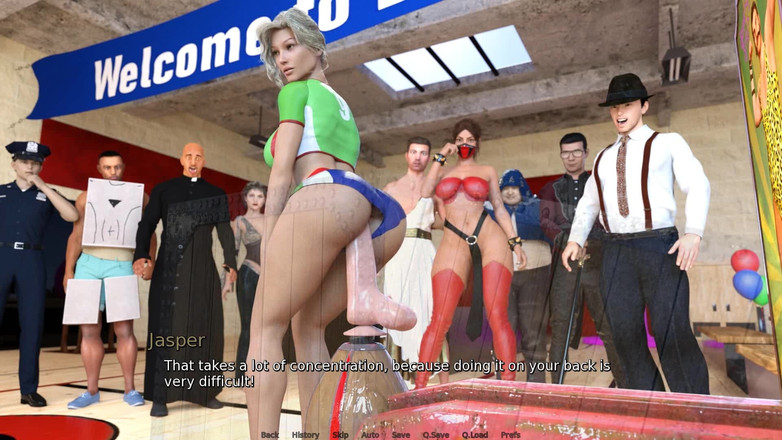 Dirty GamesXxX: Laura Lustful Secrets: Soutěž na koni s nejsilnějším zadkem na...