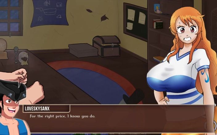 LoveSkySan69Real: One Piece - Пиратский тренер, часть 11 Nami обожает от LoveskySanx