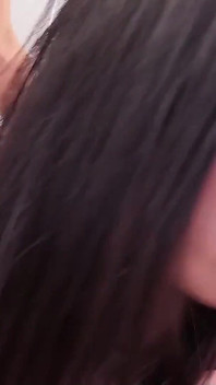 Big Dick Fucks Skinny Asian Teen Ren in Hairy Pussy and Gives Her Cumshot