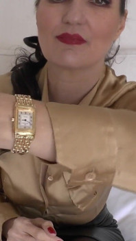 At Wristwatches Stepmother: Watch Talks and Watch Demonstration, JOI Lady Victoria Valente