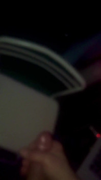 Kinkkire Shoots Big Load Onto White Chair