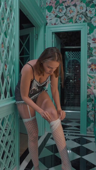 Busty Maid's First Day: Rimming, Ball Sucking, Unexpected Doggy and Missionary Sex with Cum on Ass