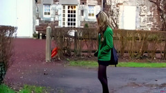 College Uniform: 사만다 벅스턴의 수업 늦은 수업