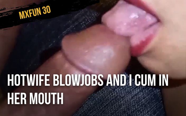 Mxfun 30: Sexy manželka kouří a stříkám jí do pusy