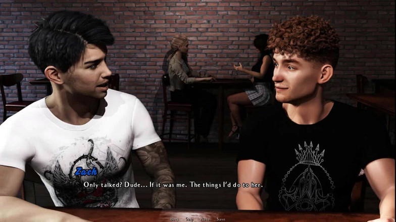 Dirty GamesXxX: Propojené: chlap, jeho přítel a sexy barmanka-Ep7