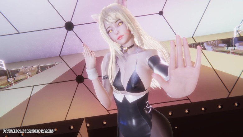 3D-Hentai Games: Chung Ha - Stress - Ahri Sexy Striptease