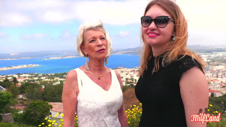 Milf land: Eva, a 70-year-old GILF, Is Having Sex with Lyna, Aged 27