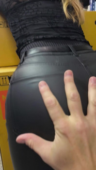Beautiful Leather Ass