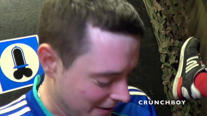 Sneaker gay: The slut Cristian Martin used raw