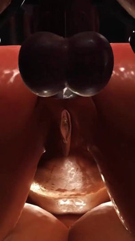 Sci-fi-sex android fickt ein sexy mädchen im bunker hart