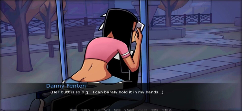 Hentai World: Amity Park besándose con noche de estrellas universitarias
