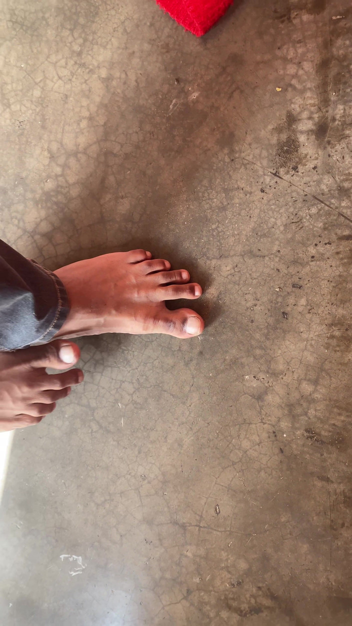 Big dream: Hra s tělem se sexy chodidly