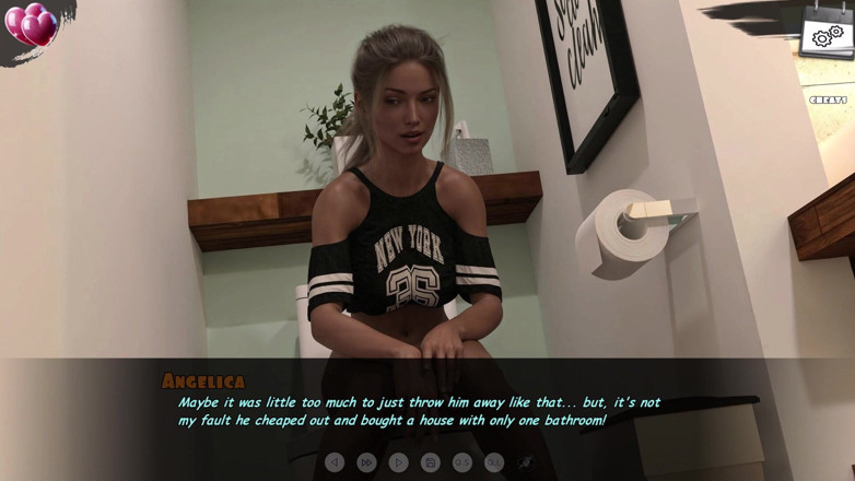 3D Cartoon Porn: Limitele de ardere 5: Lara după duș labă cu Mike, fiica...
