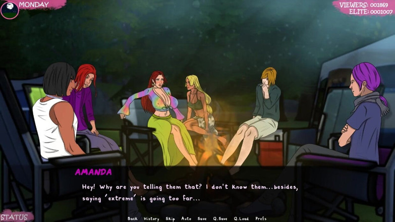 XXX Games Bunk: Lust Town - Gameplay - Roleplay - Beach Party Bukkake Facial
