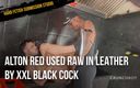 Hard fetish submission studio: Alton Red được sử dụng thô trong da bởi con cu đen...