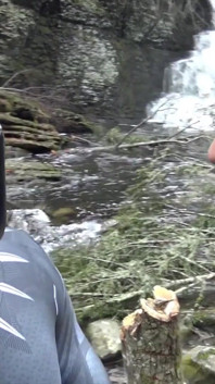 Black Panther Fucks and Breeds Tight Black Hole Outdoors