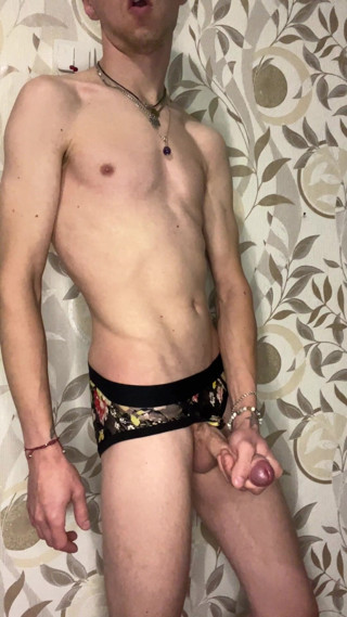 MaxHotty: Handjob in Girls' Panties and Dirty Talk