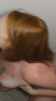 Anal Big Tits Red Head Cum Swallower Ginger Cunt in Filthy Glory Hole Stuff up Her Ass Hole Deep Red Bunghole
