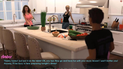 Visual Novels: A wife and stepmother part 45 - student teaches hot MILF how...