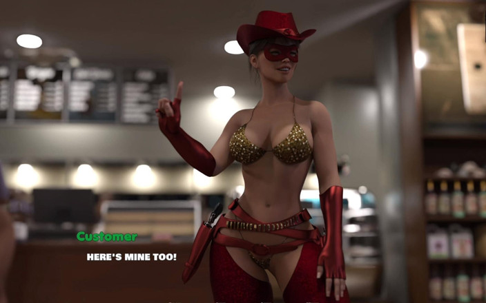 Q Boy: MILF cowgirl dikongkek pada akhir adegan - Obsesi MILF - E53