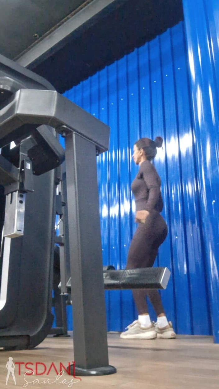 Tsdanisantos1: Spor salonunda solo oynadım, eğer sen de seviyorsan, ben de...