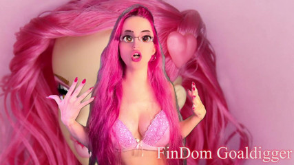 FinDom Goaldigger: Trasformazione della bambola del sesso troia