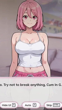Alone with My Stepsister [ Taboo Hentai Game ] Ep.1 Seeing His Stepsis Panties Made Him Hard Right Away!