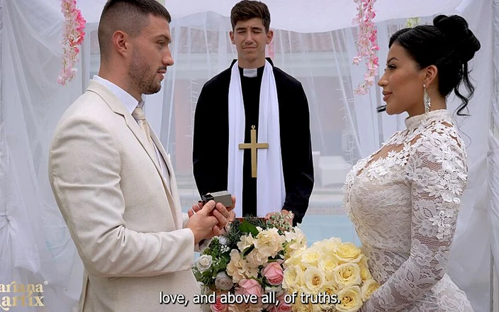 Mariana Martix: The Martix Wedding Chapter Iv - Mariana Fucks the Priest in...
